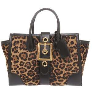 GUCCI Black Leather Tote Bag